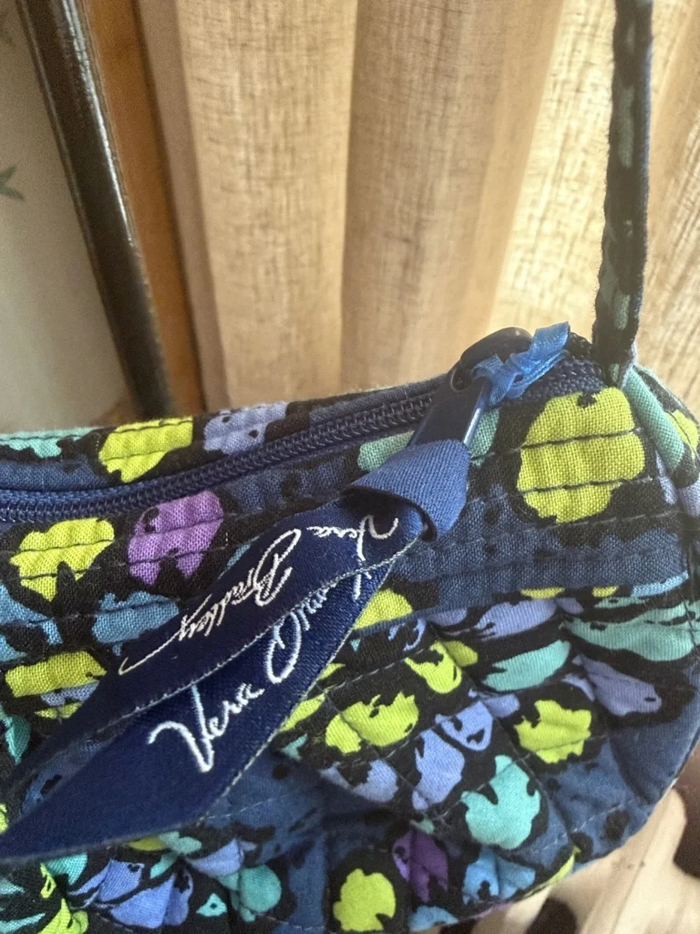 Vera Bradley Indigo Pop Crossbody - Picture 2 of 2